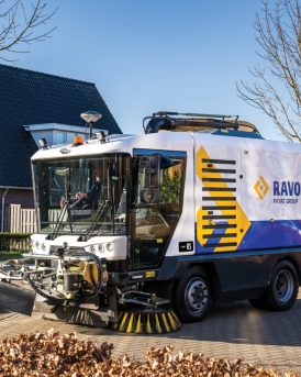RAVO R5 sweeping in The Netherlands